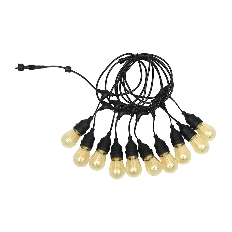 S14 sreang crochta E27 lampa teaghrán bán te lampa aonair 2W